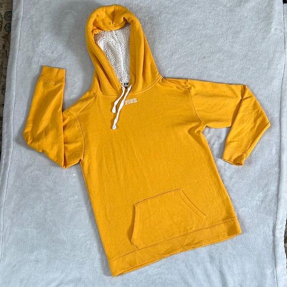 Pink Victoria’s Secret oversized hoodie sweatshirt - Picture 1 of 5